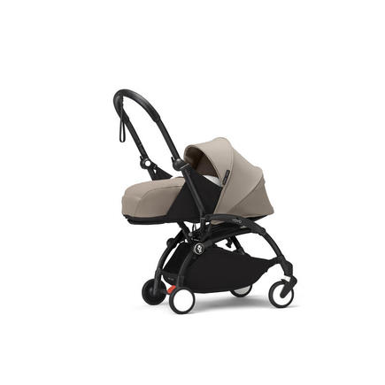 Poussette YOYO 3 Pack 0+ et 6+ Taupe / Cadre Noir STOKKE - 3