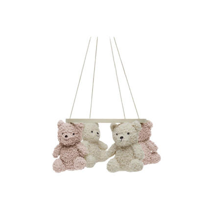 Mobile bébé Teddy bear - Wild rose/Natural JOLLEIN - 2