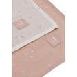 Lot de 2 langes en gaze de coton larges 115x115cm Twinkling - Wild rose JOLLEIN - 4