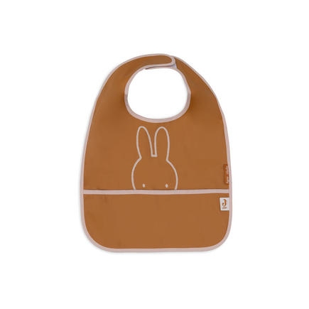 Lot de 2 bavoirs imperméables Miffy peekaboo - Wild rose/Caramel JOLLEIN - 3