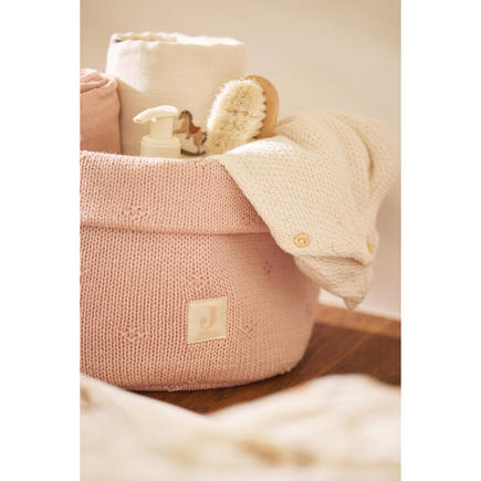 Panier de rangement Cosy knit - Wild rose JOLLEIN - 2